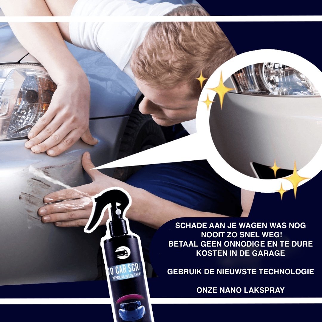 Nano Paint Spray avec Gloss Repair 50ml - 1+1 GRATUIT