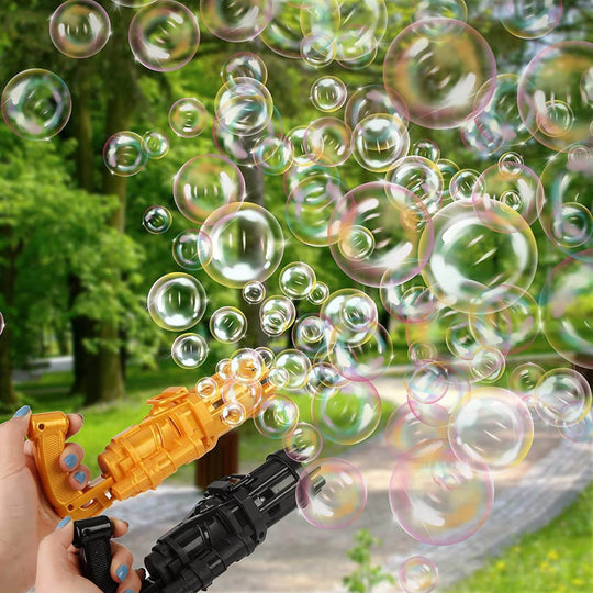 Canon à bulles automatique Gatling