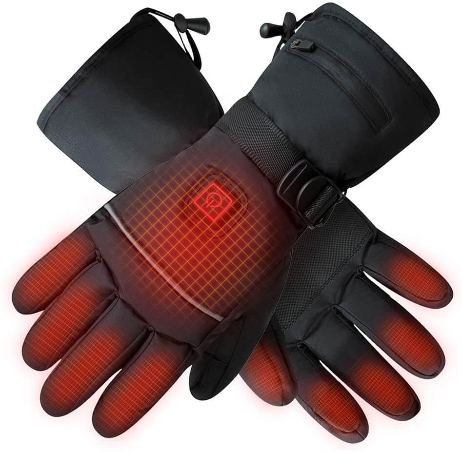 Gants électriques chauffants