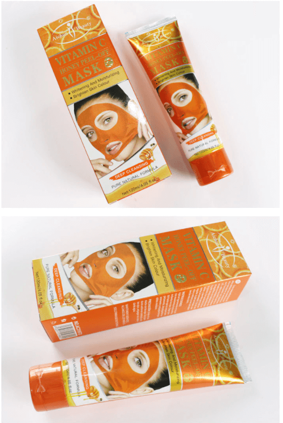 Masque Peel-off à la vitamine C et au miel