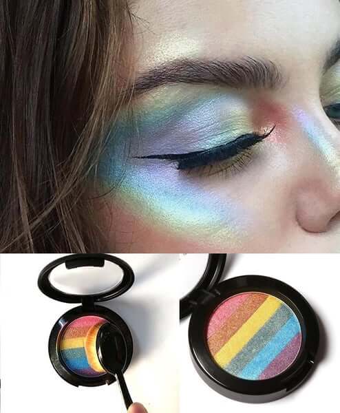 Palette Contour Highlighter Arc-en-ciel