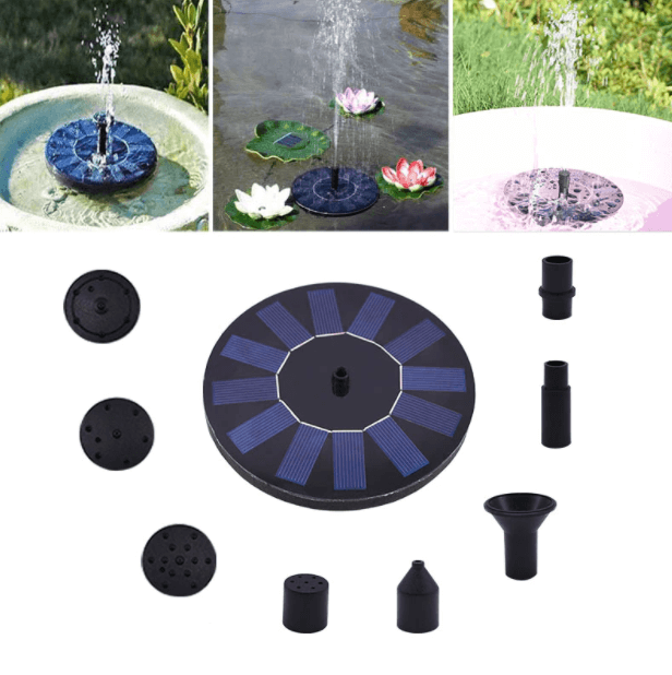 📌 NOUVEAU Mini fontaine flottante solaire