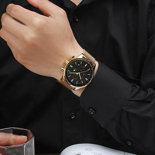 Montre-bracelet chronographe ultra-mince