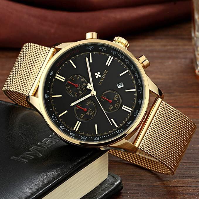 Montre-bracelet chronographe ultra-mince